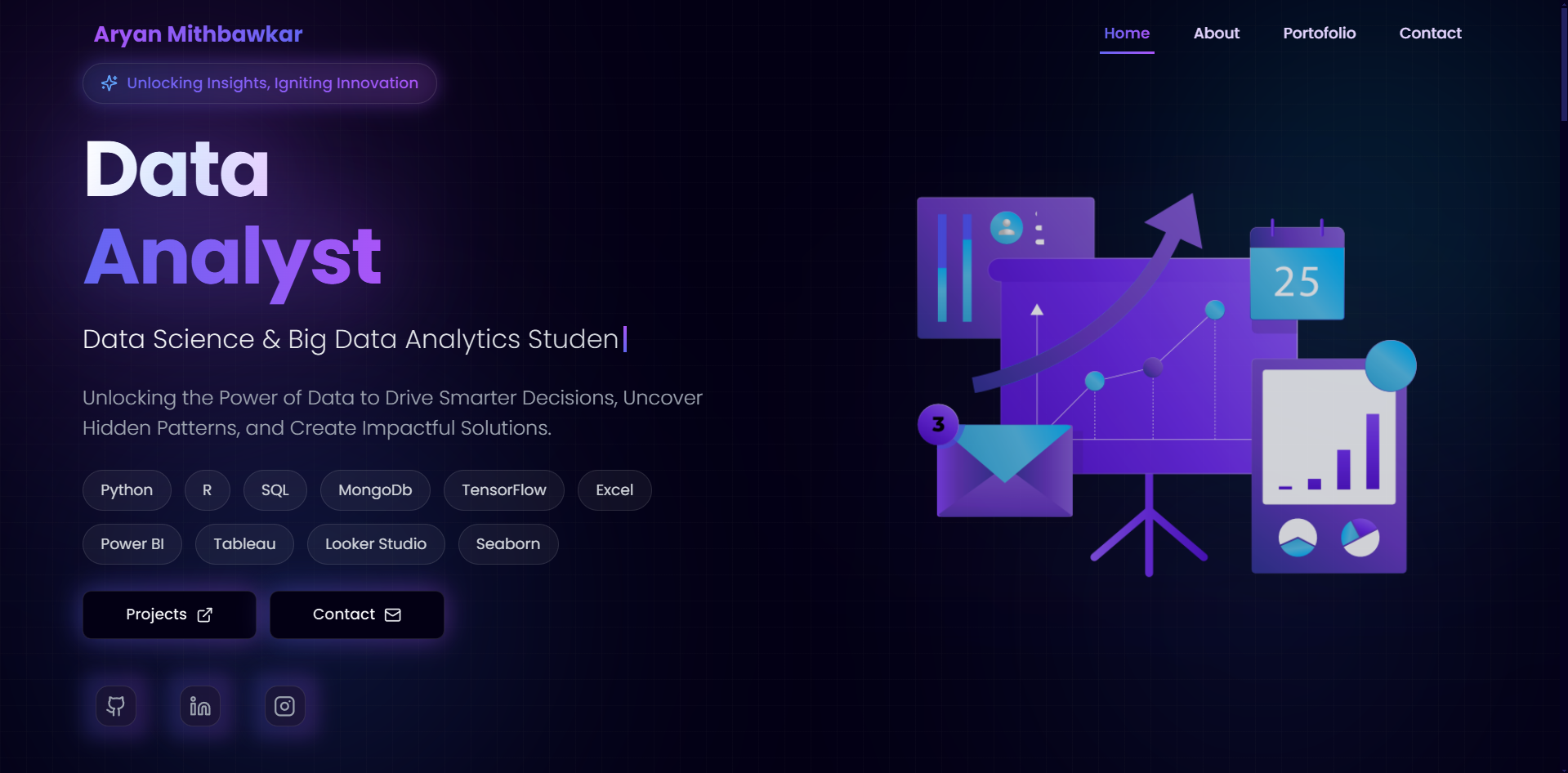 Data analytics web